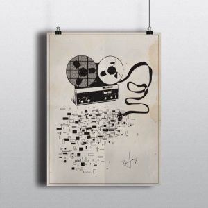 Analog Tape Poster