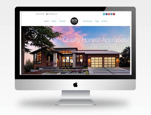 Web Design Bay Area - Michael Willis Real Estate Appraiser